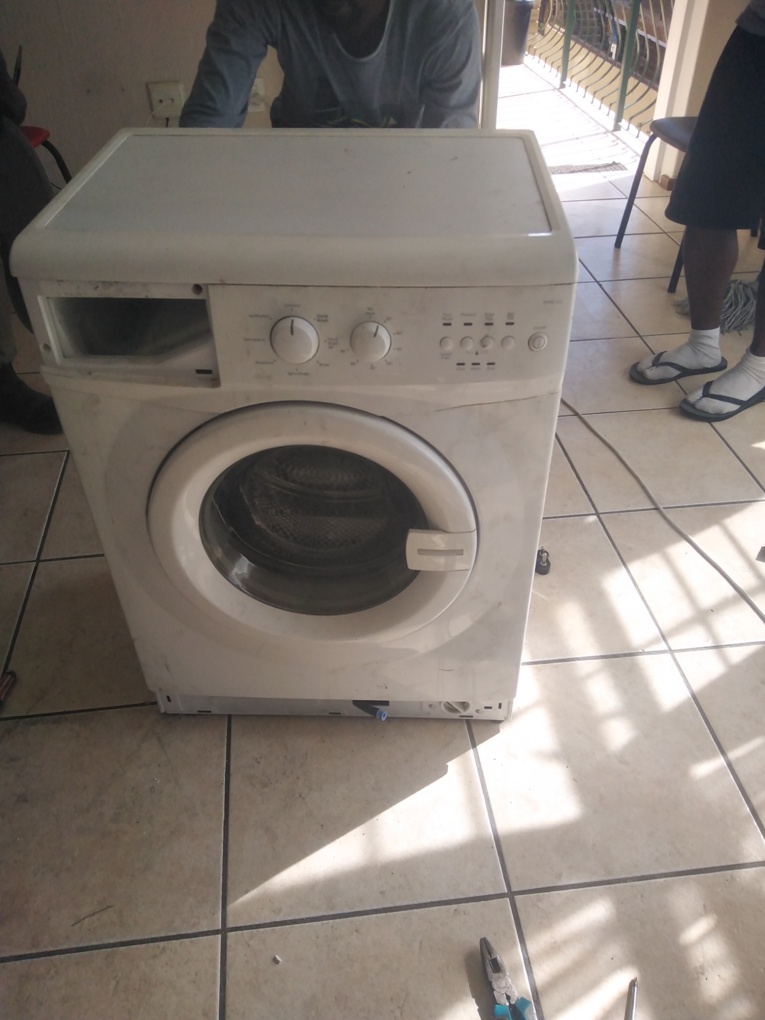 Completed appliance repair